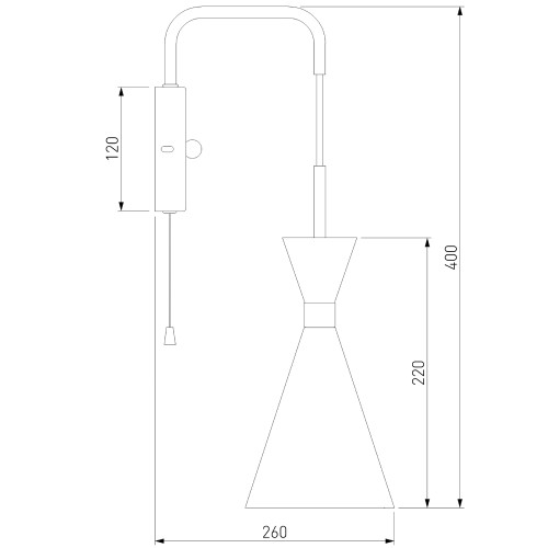 Бра Bogates Glustin 316/1