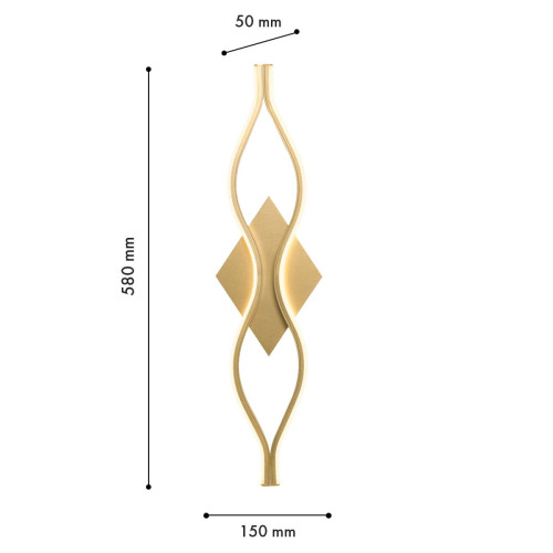 Настенный светильник Favourite Mebius 4741-1W