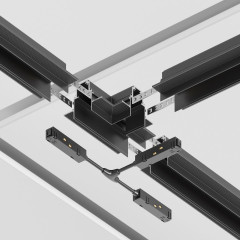 Угол-соединитель для магнитного шинопровода Maytoni Technical Magnetic track system Gravity TRA010CT-42B