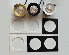 Встраиваемый светильник Italline IT08-8035 black 3000K