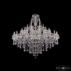 Подвесная люстра Bohemia Ivele Crystal 1415/24+12+6/530 G