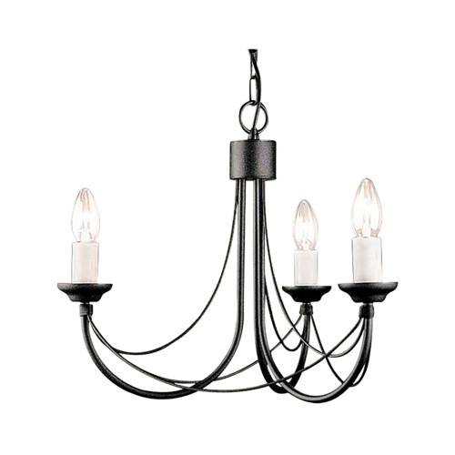 Подвесная люстра Elstead Lighting Carisbrooke CB3-BLACK