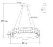 Подвесная люстра Garda Decor 62GDW-903-600