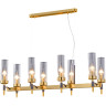 Подвесная люстра Illumico IL5177-8LLS-29 BRASS TUBO