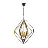 Подвесная люстра Lumina Deco Crulia LDP 8005-6 BK+MD