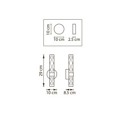 Бра Lightstar Acrile 737652