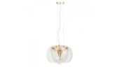Подвесная люстра Lumina Deco Disposa LDP 7018-400 PR+F.GD