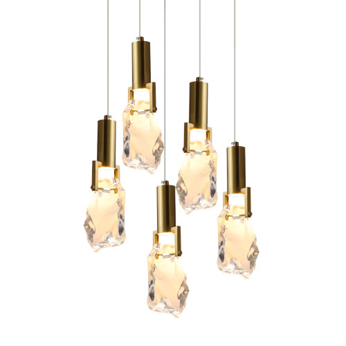 Подвесной светильник Delight Collection OWD500-5 gold