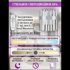 Настенный светильник Natali Kovaltseva Riveria LED LAMPS 81123/1W