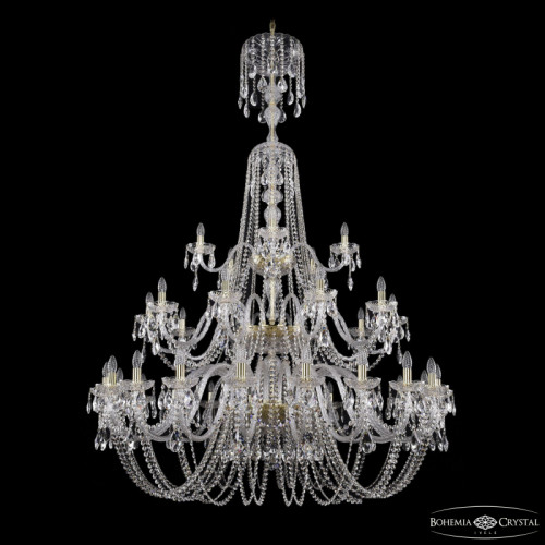 Подвесная люстра Bohemia Ivele Crystal 1402/20+10+5/530/XL-206/3d G