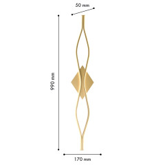 Настенный светильник Favourite Mebius 4741-2W