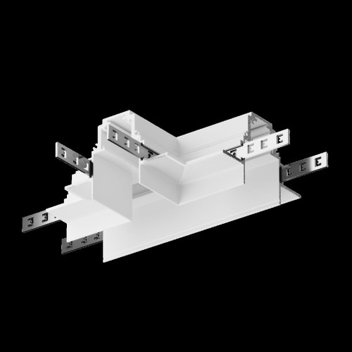 Угол-соединитель для магнитного шинопровода Maytoni Technical Magnetic track system Gravity TRA010CT-42W