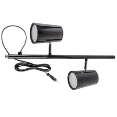 Торшер Uniel ULM-T600 2х6W/4500K/DIM BLACK UL-00010174