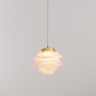 Подвесной светильник MD25030003-1A gold/clear