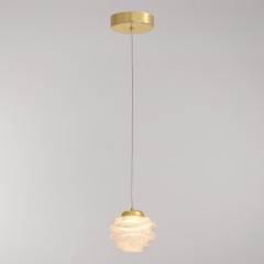 Подвесной светильник MD25030003-1A gold/clear
