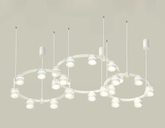 Комплект подвесного светильника Ambrella Light Techno Ring XR92082200 (A9208x3, C9241, C9236, C9231, N8444)