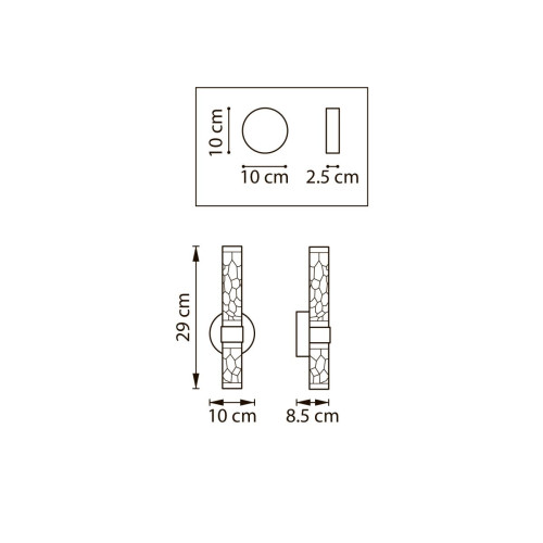 Бра Lightstar Acrile 737662