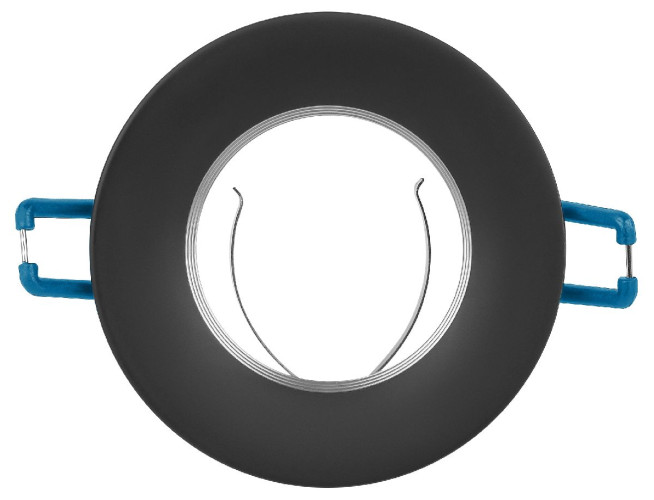 Встраиваемый светильник Эра KL107 BK/SL Б0061098