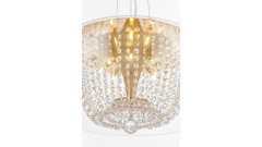 Подвесная люстра Lumina Deco Disposa LDP 7018-500 PR+F.GD