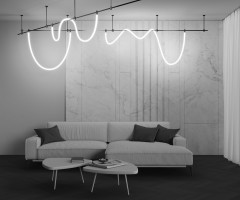 Трековый магнитный светильник Maytoni Technical Tau Flarity TR154-1-27W3K-B