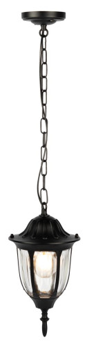 Уличный подвесной светильник ЭРА Галатея GBS-105-BL-0800 230В Е27 IP54 чёрный Б0071486