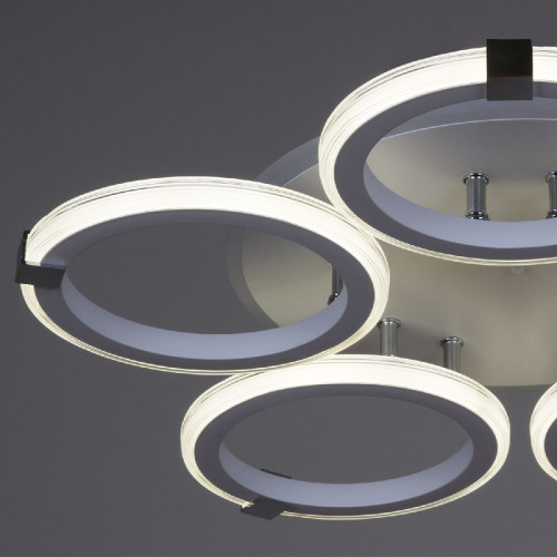 Потолочная люстра Reluce 06319-3.3-05 WH+CR (RGB)