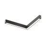 Трековый однофазный светильник Denkirs Simple Linear DK8214-BK
