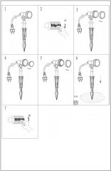 Ландшафтный светодиодный светильник Lucide Spike 27882/05/30