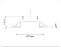 Встраиваемый светильник Ambrella Light GX Standard Tech Techno Spot TN51913