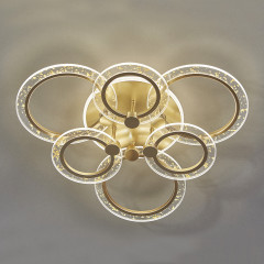 Потолочная светодиодная люстра Escada Enigma 10225/6LED Gold