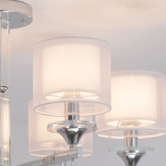 Люстра на штанге Illumico IL1354-6CPA-29 CR Romei