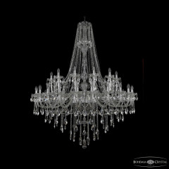 Подвесная люстра Bohemia Ivele Crystal 1415/24+12+6/530/h-187 Ni