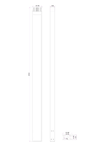 Садово-парковый светильник Arte Lamp Arneb A2140PA-1BR