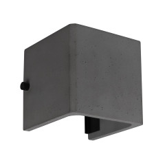 Уличный настенный светильник Arlight LGD-PERAN-WALL-S120x120-6W Warm3000 (BK, 0-80 deg, 230V) (IP65 Бетон) 051748