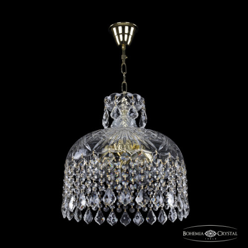 Подвесная люстра Bohemia Ivele Crystal 14781/35 G Leafs