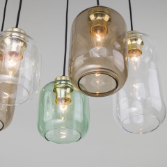 Подвесная люстра TK Lighting Marco 3328 Marco Green