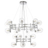 Подвесная люстра Crystal Lux LUXURY SP16+8 CHROME
