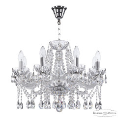 Подвесная люстра Bohemia Ivele Crystal 5413/8/200 Ni Clear/M-1H