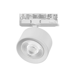 Трековый трехфазный светильник Quattro LED 60G с адаптером Lightstar Alta Pro A5536QT60G
