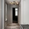 Потолочная люстра Arte Milano Neapolis 273708/8 BK/GD