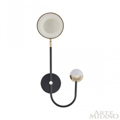 Бра Arte Milano Ferrara 273299/1+1 BK/GD