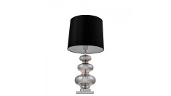 Настольная лампа Lumina Deco Briston LDT 303 CHR+BK