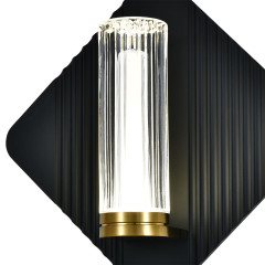 Настенный светильник Indigo Rilievo 14032/B/1W Black V000201L