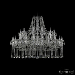 Подвесная люстра Bohemia Ivele Crystal 1413/24+12/530 Ni