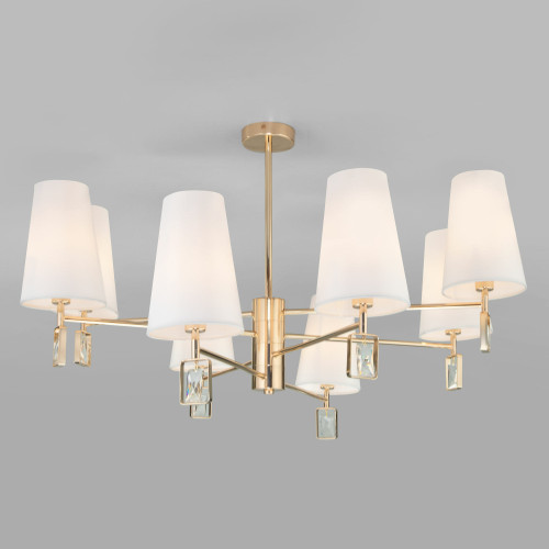 Люстра на штанге Eurosvet Milazzo 60137/8 золото a060129