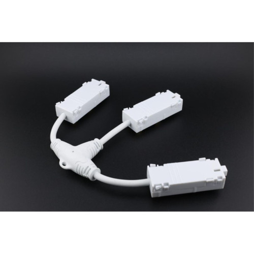 Коннектор питания Т-образный угловой для магнитного шинопровода Aployt Magnetic track 220 APL.0280.10.04