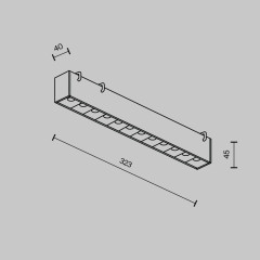 Трековый светильник Maytoni Points TR128B-12W4K-M-B