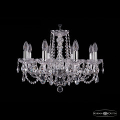 Подвесная люстра Bohemia Ivele Crystal 1402/8/195 Ni