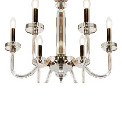 Подвесная люстра iLamp Vibe P9474-6 Nickel