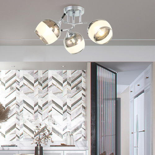 Потолочная люстра Arte Milano Amalfi 325985/3 CR+BK